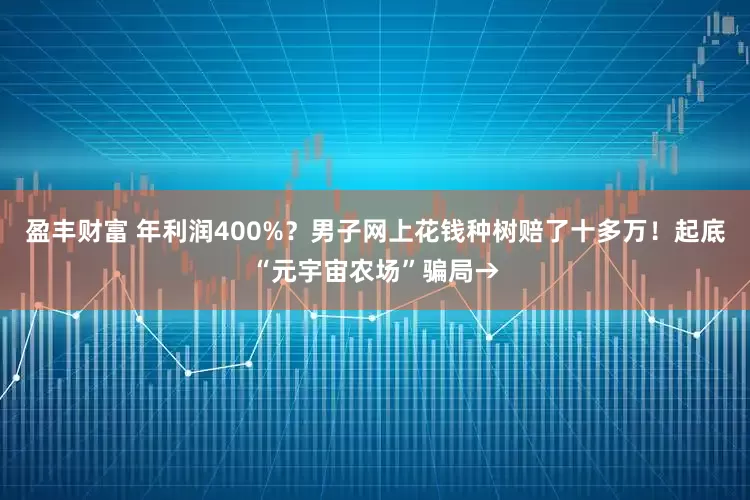 盈丰财富 年利润400%？男子网上花钱种树赔了十多万！起底“元宇宙农场”骗局→